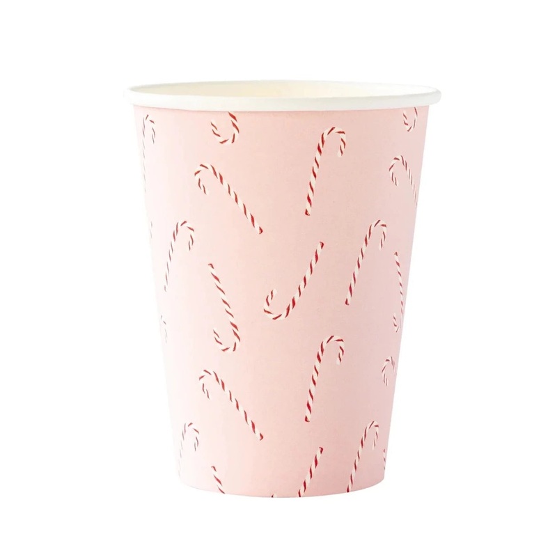 CANDY CANE PINK CUPS