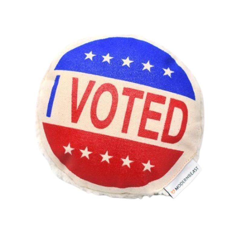 I VOTED PET TOY