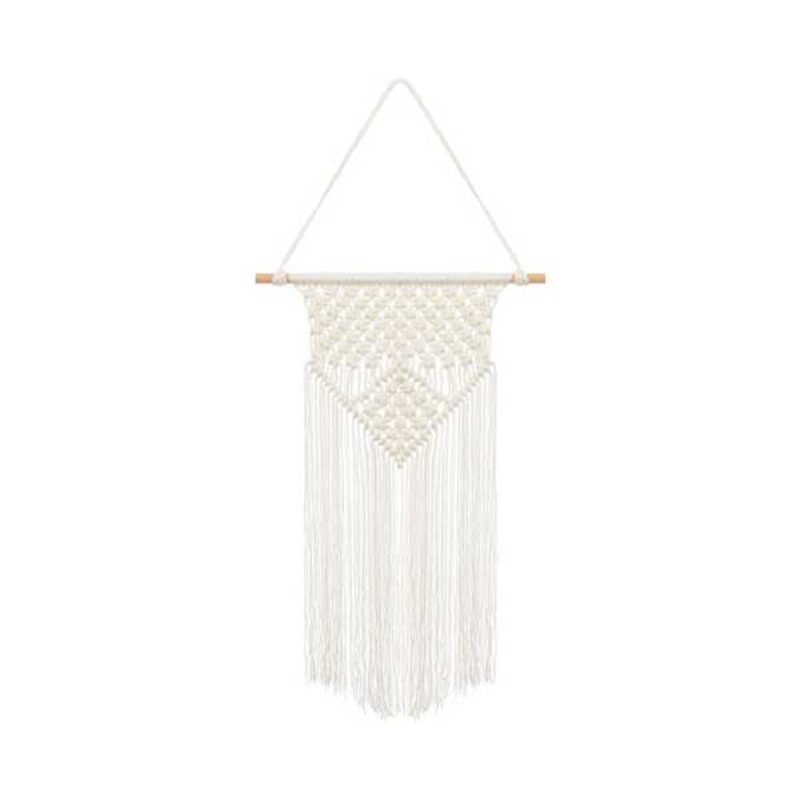 Macrame, off-white, 30x49cm