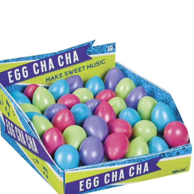 EGG CHA CHA MARACAS MUSICAL PARTY TOY