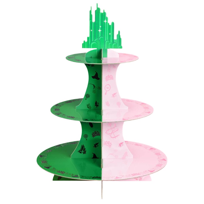 EMERALD CITY CUPCAKE TOWER