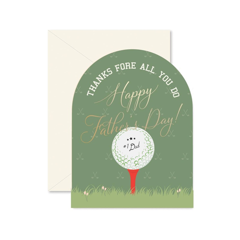 FORE DAD FATHER'S DAY CARD