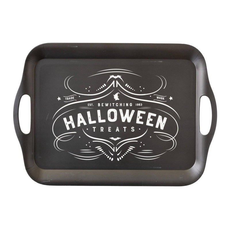HALLOWEEN TREATS REUSABLE BAMBOO TRAY