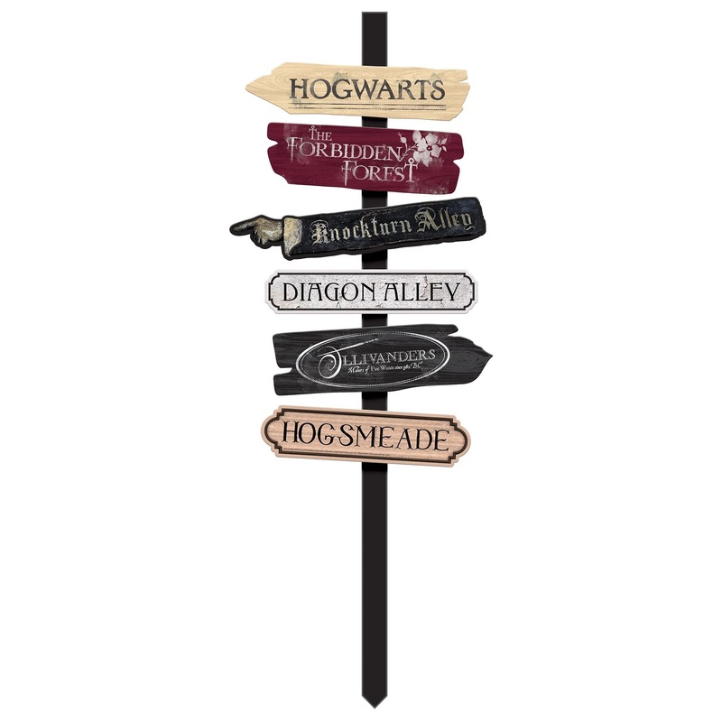 HARRY POTTER DIRECTIONAL YARD STAKE
