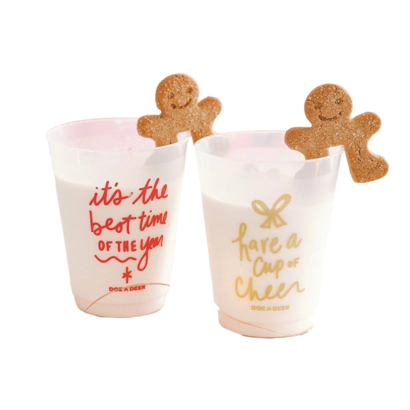 HOLIDAY SHATTERPROOF CUP SET