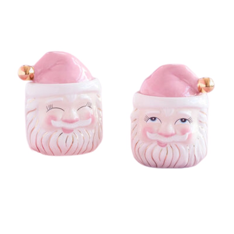 PAPA NOEL PINK CANDY JAR
