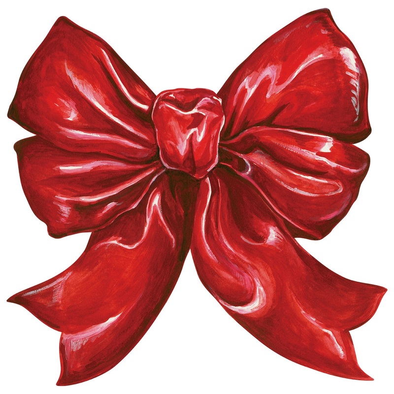 RED BOW PLACEMATS