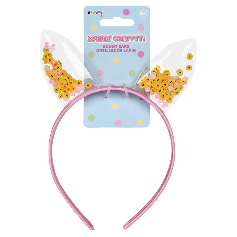 SPRING CONFETTI BUNNY EARS