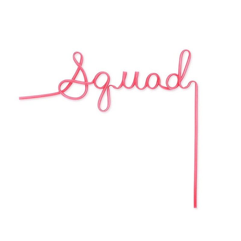 SQUAD WORD STRAW