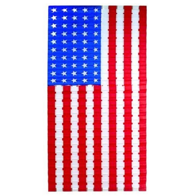 USA FLAG HONEYCOMB DECORATION