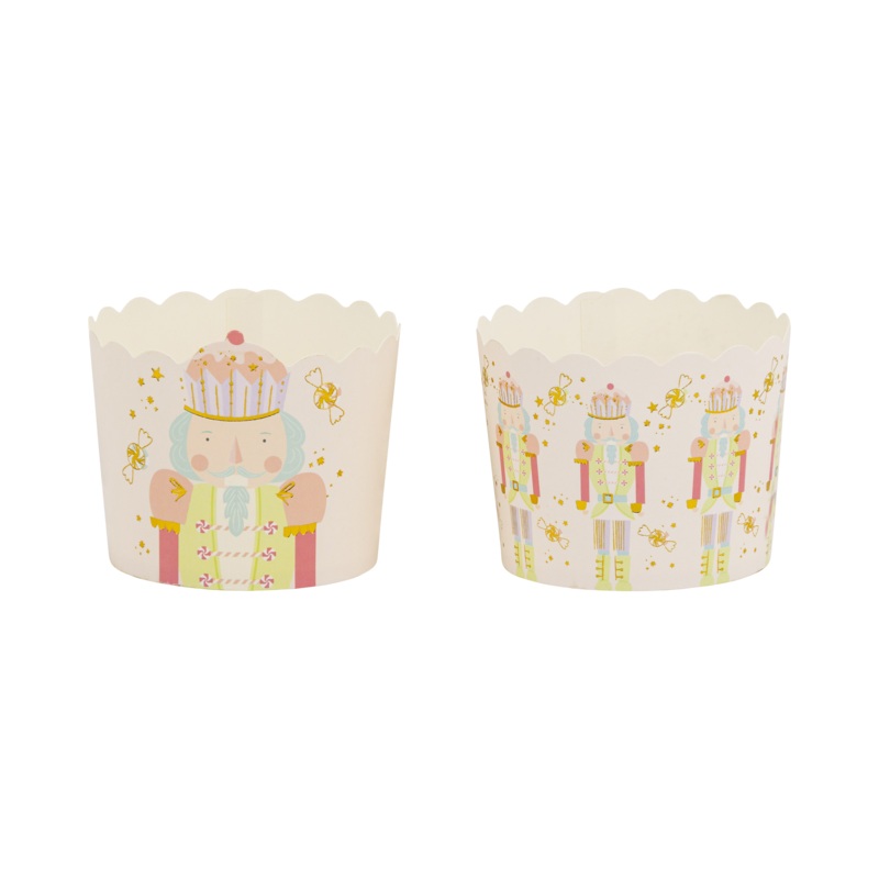 CHRISTMAS NUTCRACKER BAKING CUPS