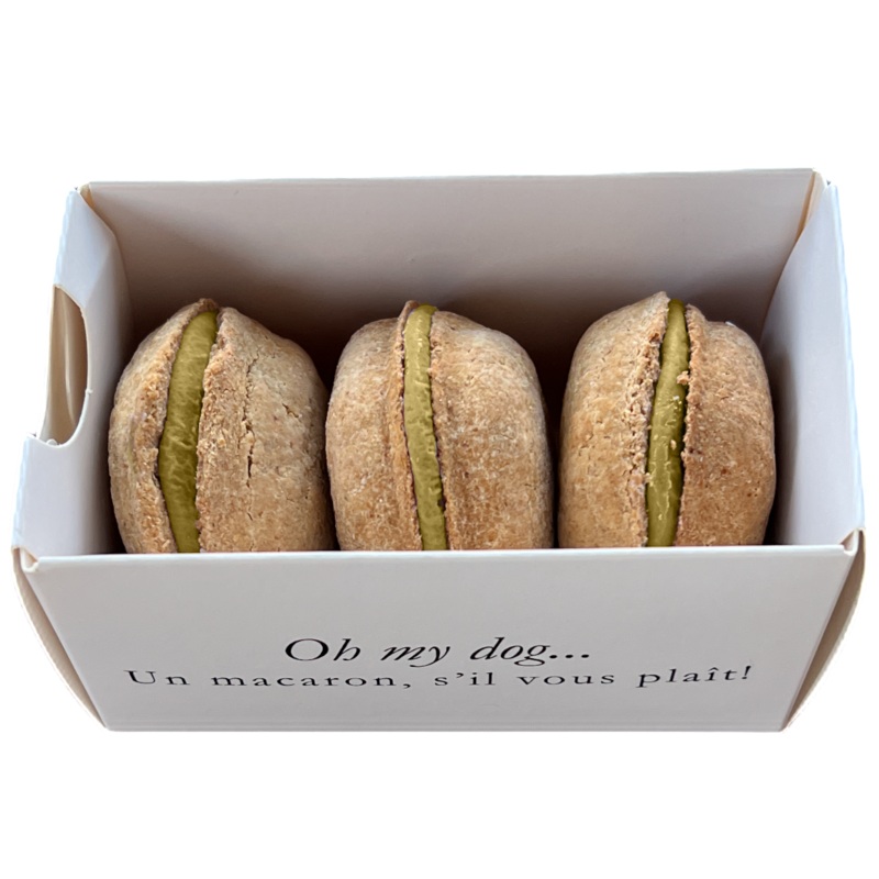 CRME BRLE MACARON DOG TREATS