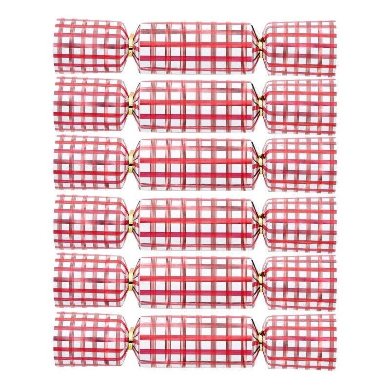 GINGHAM PARTY CRACKER BOXES