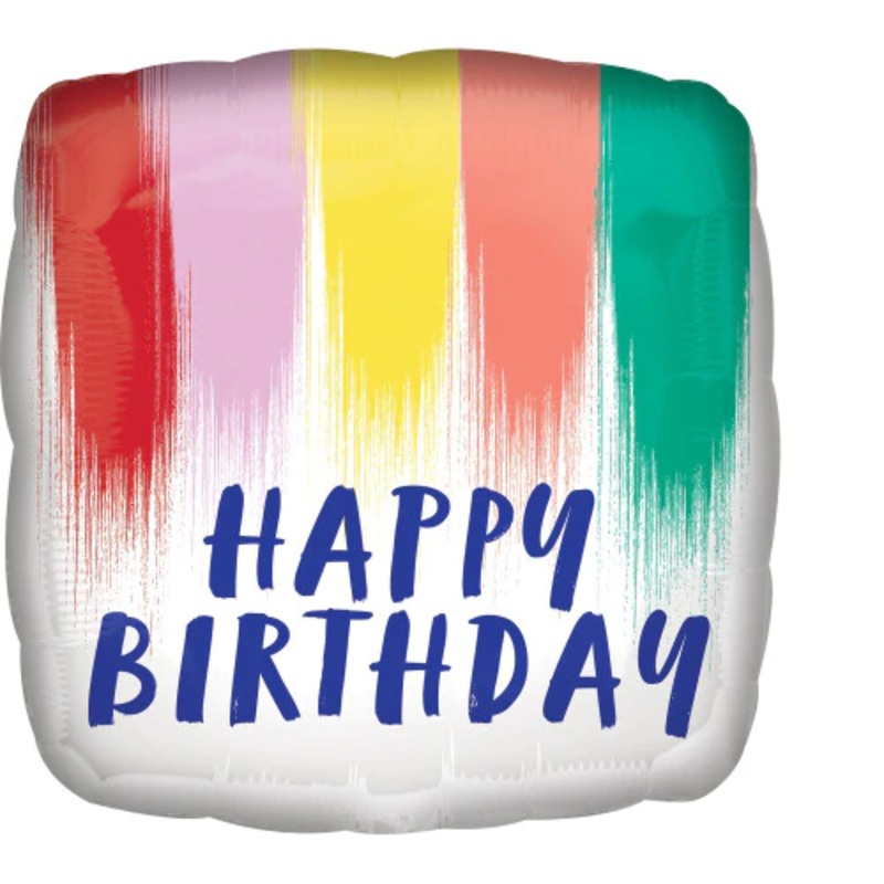 HAPPY BIRTHDAY PAINT BALLOON
