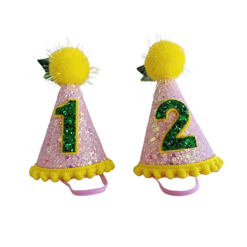 MINI PINK LEMONADE BIRTHDAY HAT