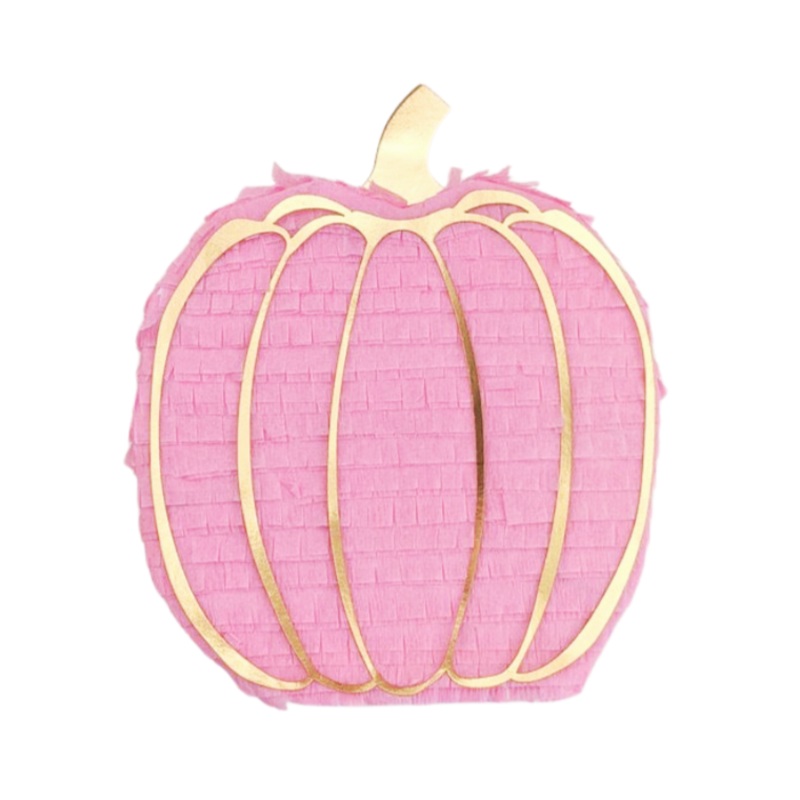 PINK MINI PUMPKIN HANDMADE PIATA FAVOR