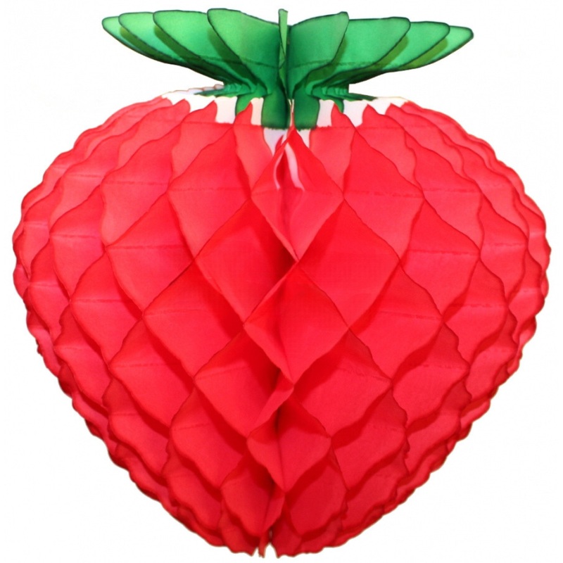 STAWBERRY HONEYCOMB DECORATION