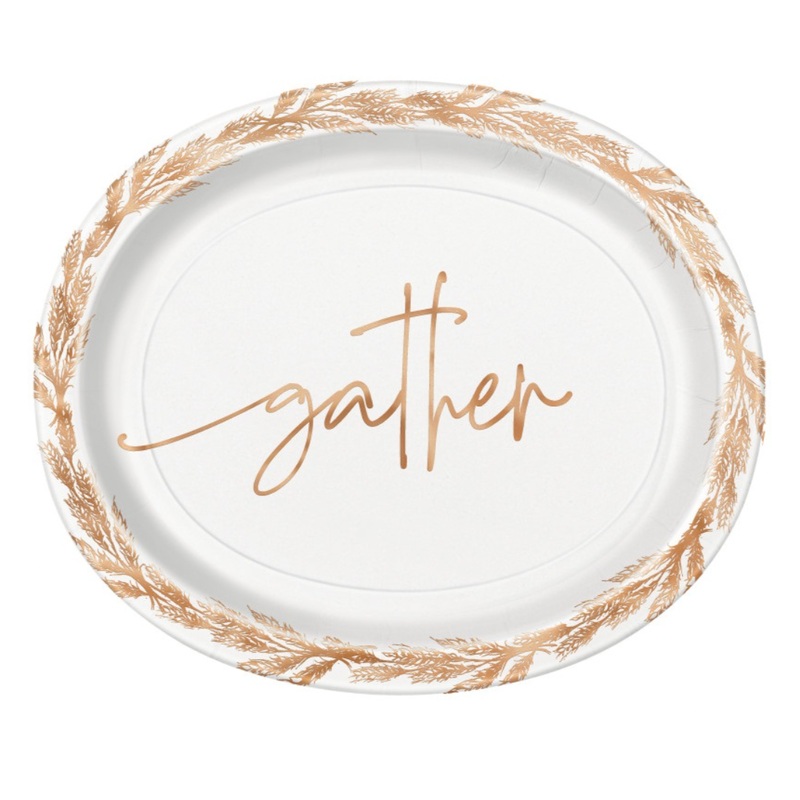 GATHER THANKSGIVING DINNER PLATES