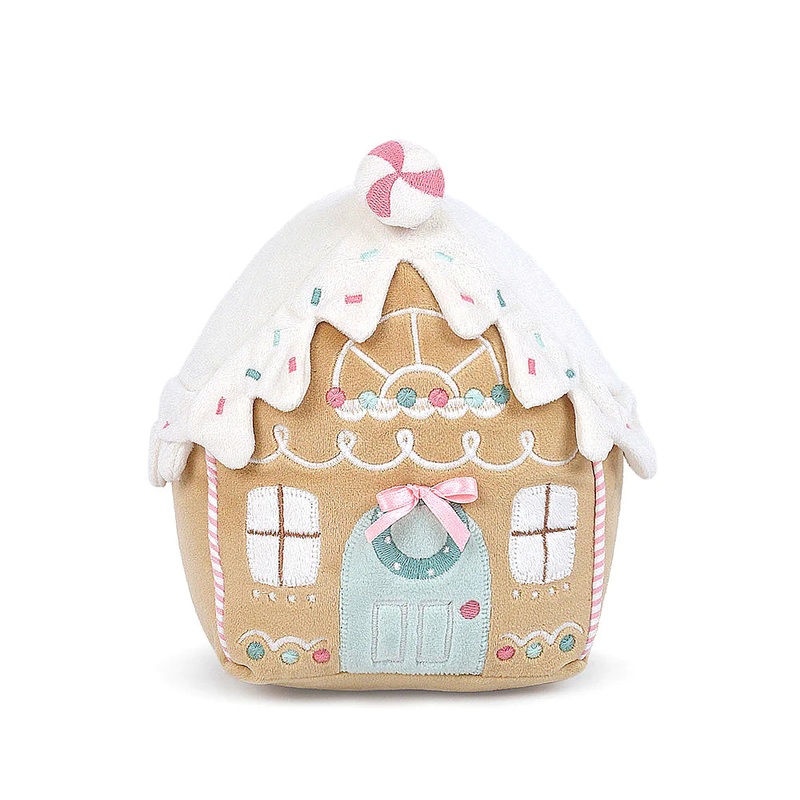 GINGERBREAD HOUSE PLUSH TOY