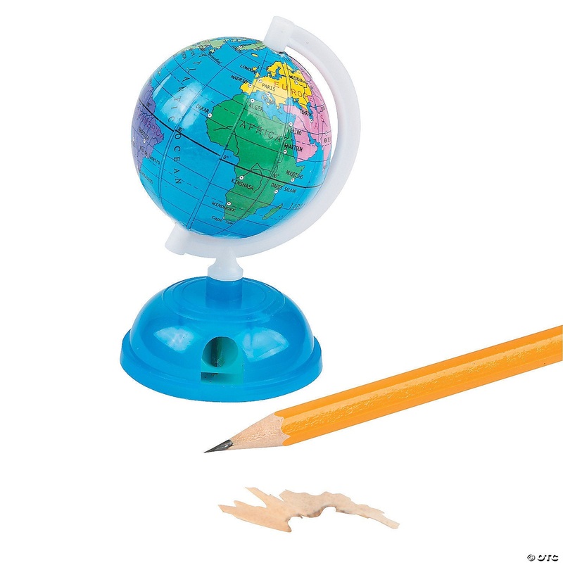 GLOBE PENCIL SHARPENER