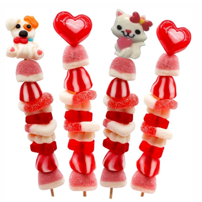 HEARTS GUMMY KABOB