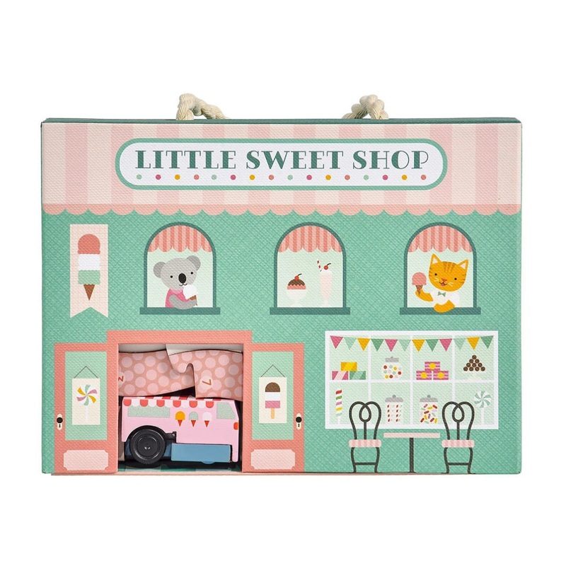 LITTLE SWEET SHOP WIND UP AND GO PLAYSET