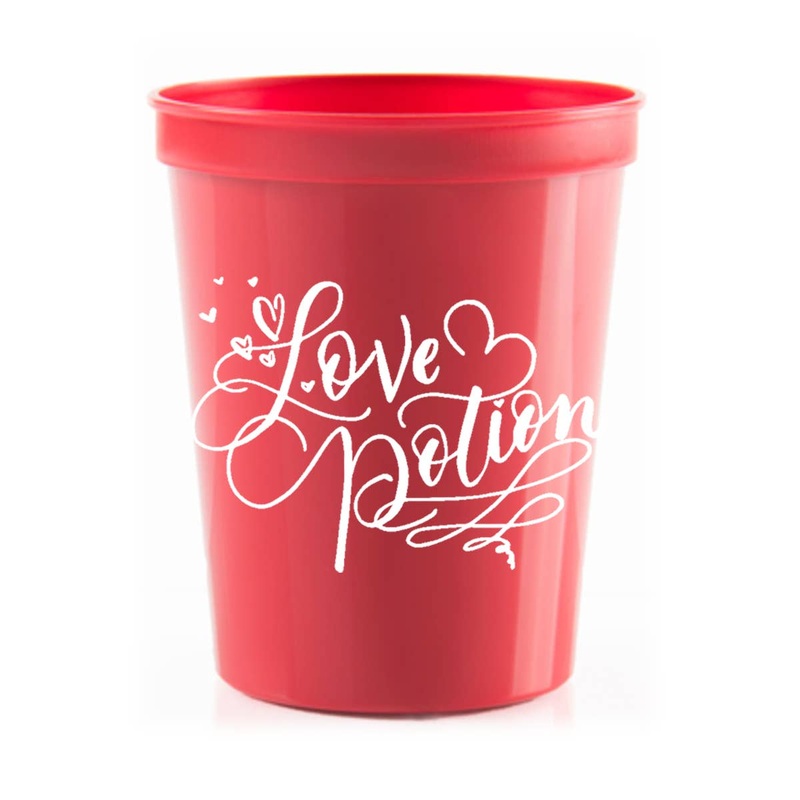 LOVE POTION VALENTINE'S DAY PARTY CUPS