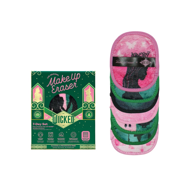MAKEUP ERASER X WICKED 7-DAY SET
