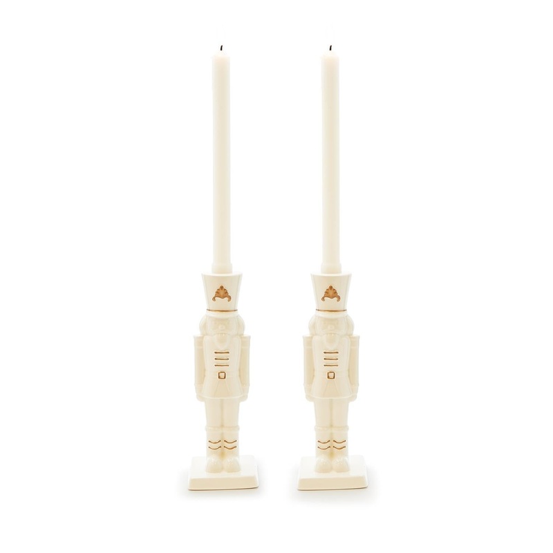 NUTCRACKER TAPER CANDLE HOLDERS