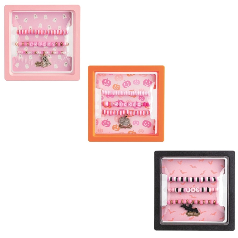 PINK HALLOWEEN BRACELET SET