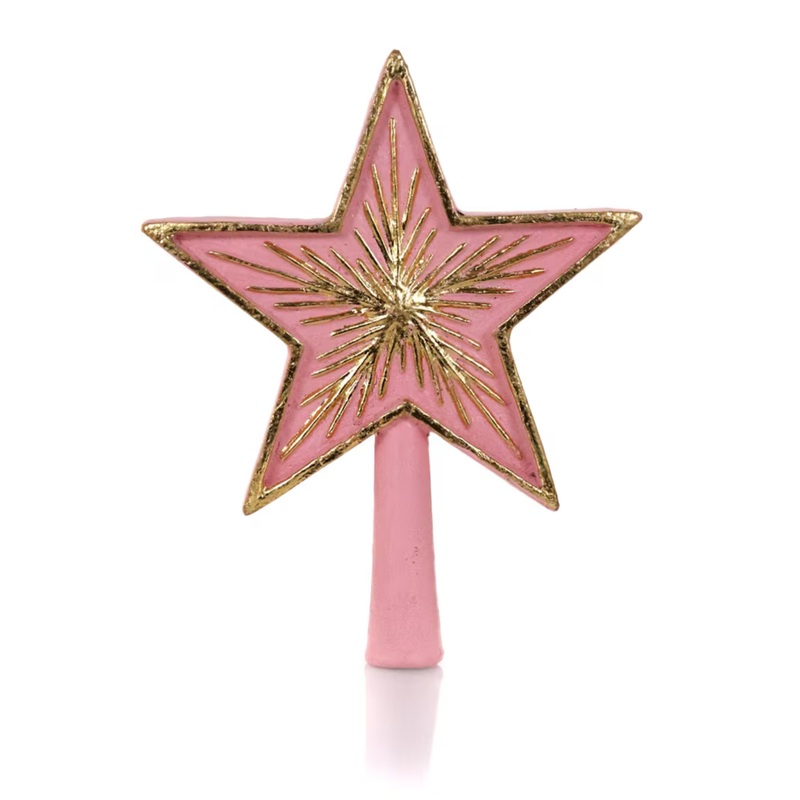 PINK STARBURST TREE TOPPER BY CODY FOSTER