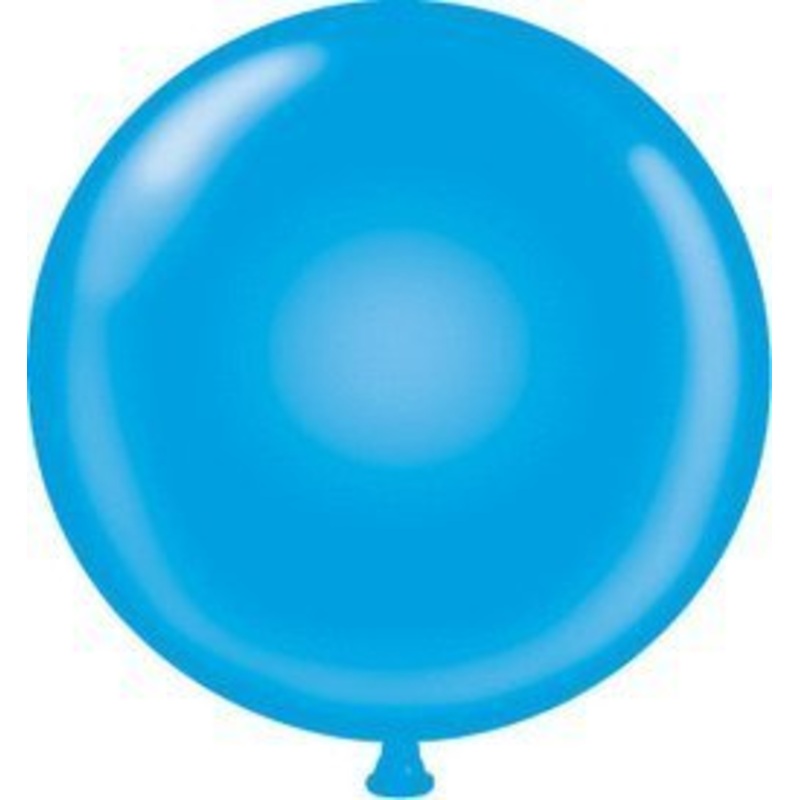 72 inch Blue Giant Latex Balloon - Qty 2