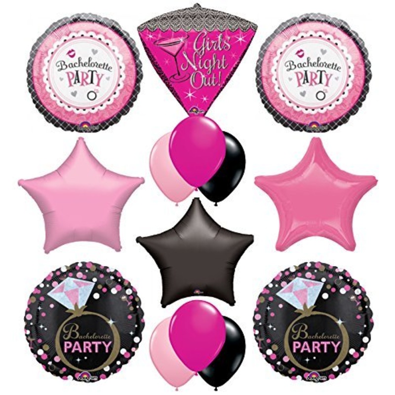 Bachelorette Party Supplies and Balloon Decorations "Girls Night Out!"