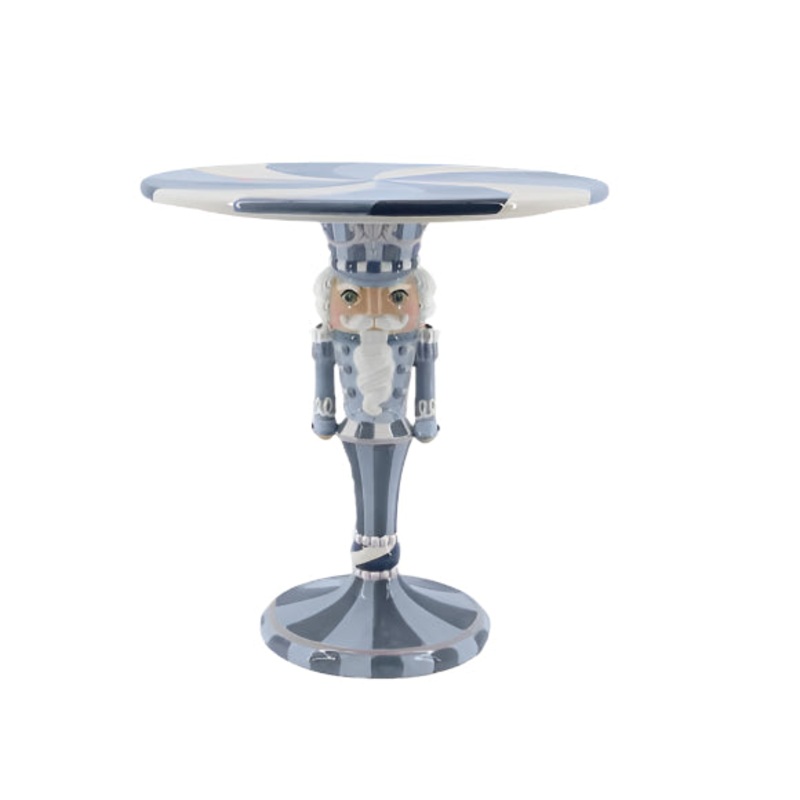 BLUE NUTCRACKER CAKE STAND