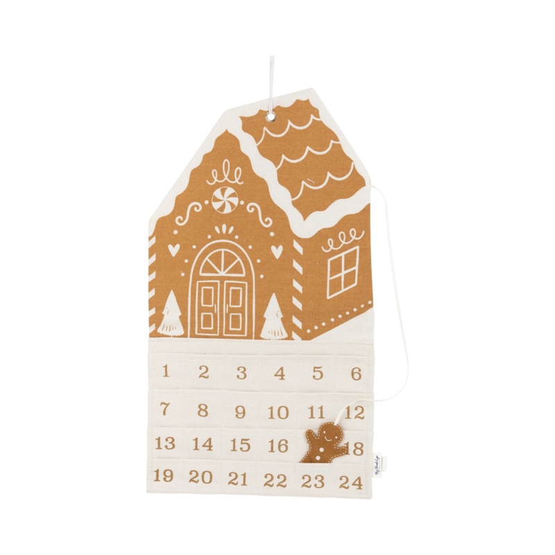 GINGERBREAD HOUSE ADVENT CALENDAR