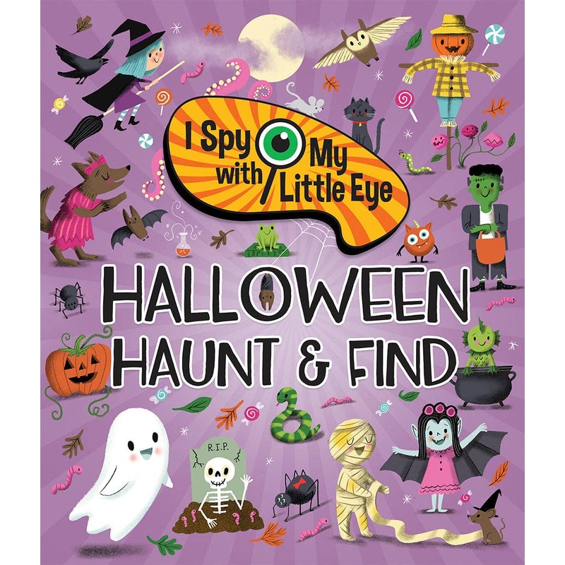 HALLOWEEN HAUNT & FIND BOOK (I SPY WITH MY LITTLE EYE)