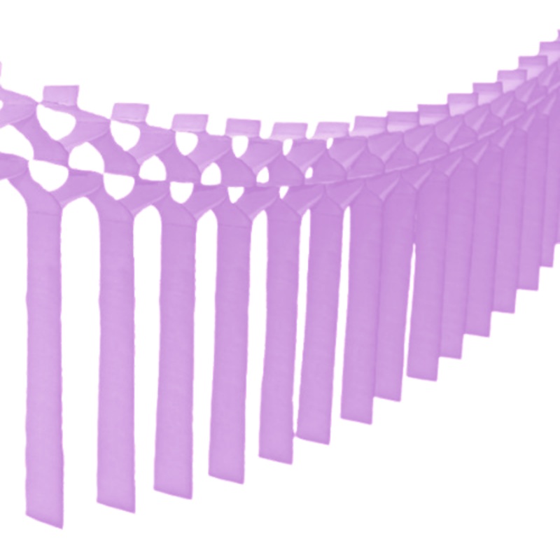 LAVENDER STREAMER GARLAND