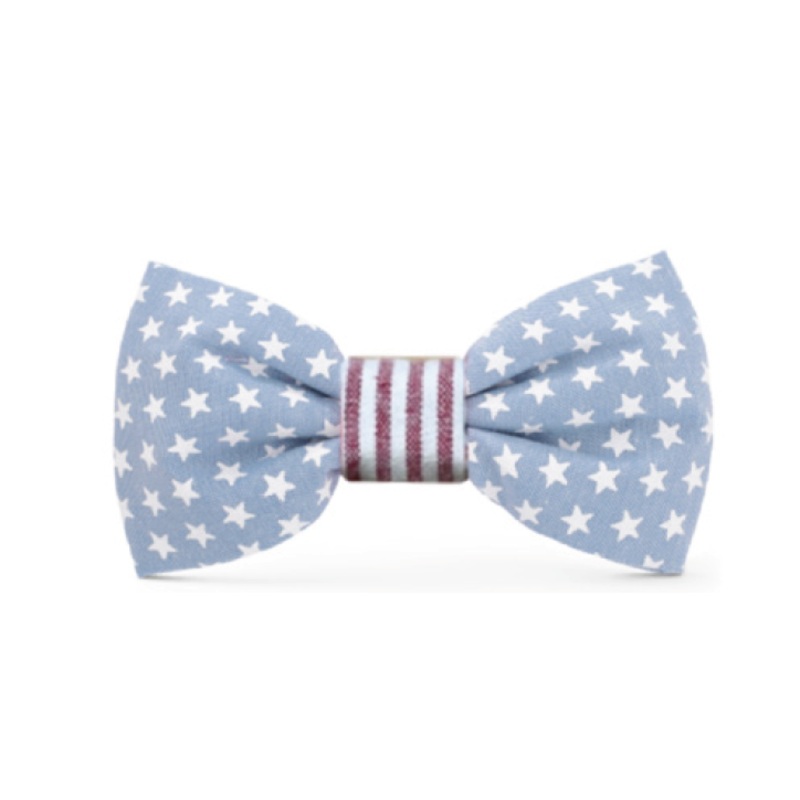 PATRIOTIC DOG BOW TIE