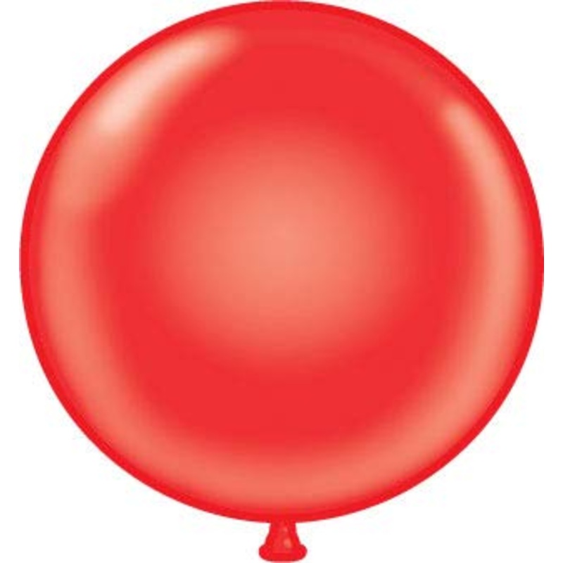 60 inch Red Giant Latex Balloon - Qty 2