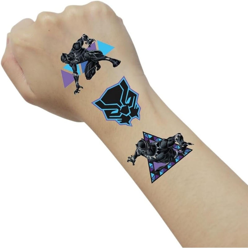 Black Panther Tattoos  4 Sheets, 24 Tattoos