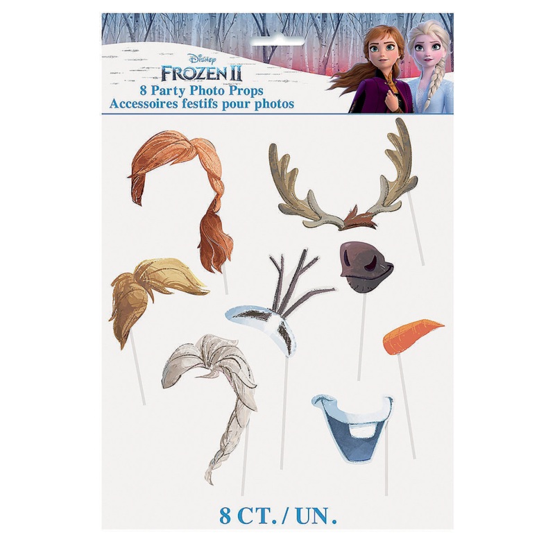 Disney Frozen 2 Photo Booth Props 8 ct
