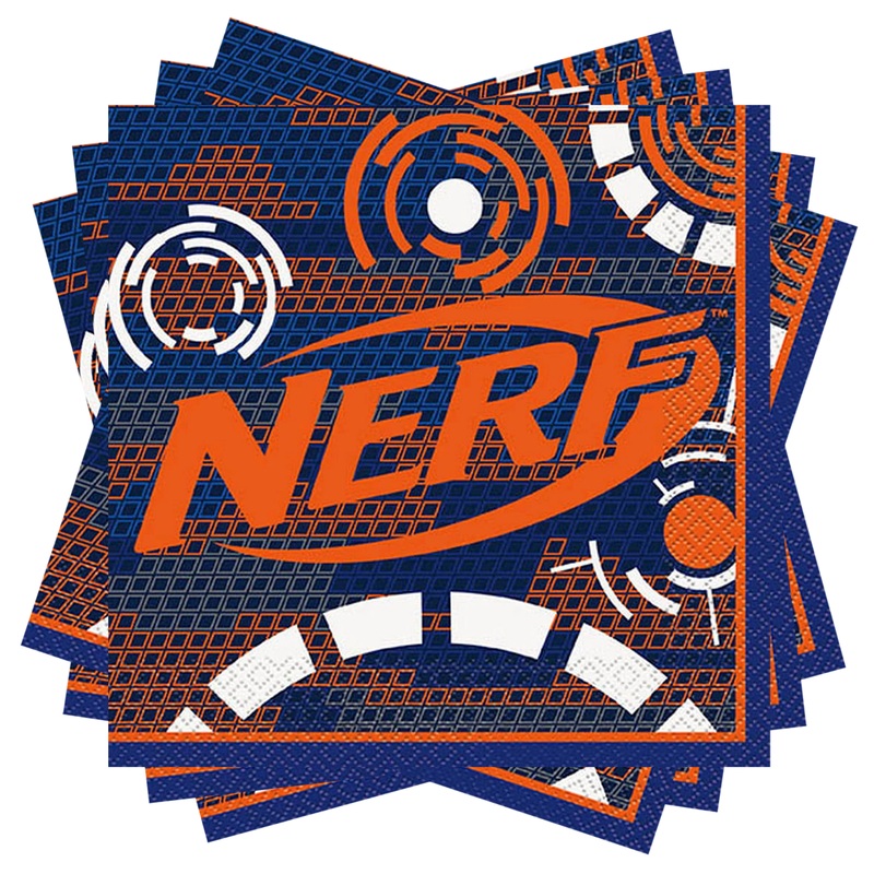 NERF Luncheon Napkins  16 Count
