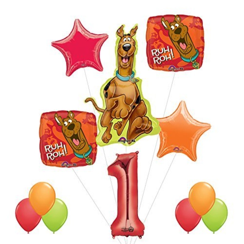 Scooby Doo 1st Birthday Party Supplies and Balloon Decorations