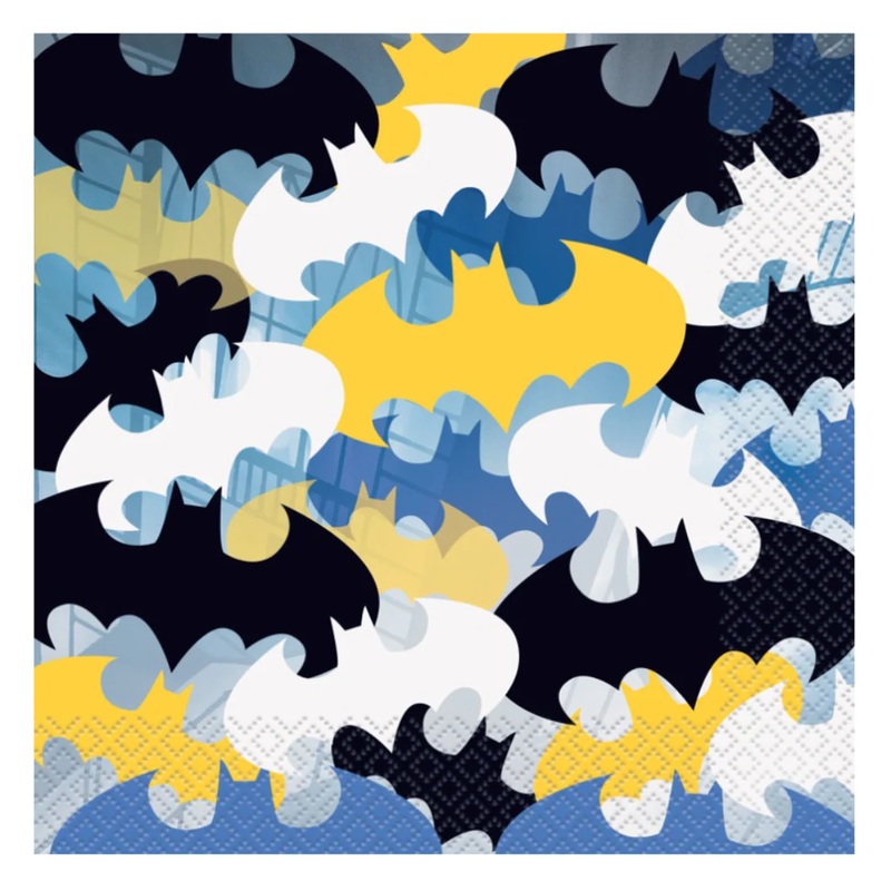 Batman Paper Luncheon Napkins - 16 ct