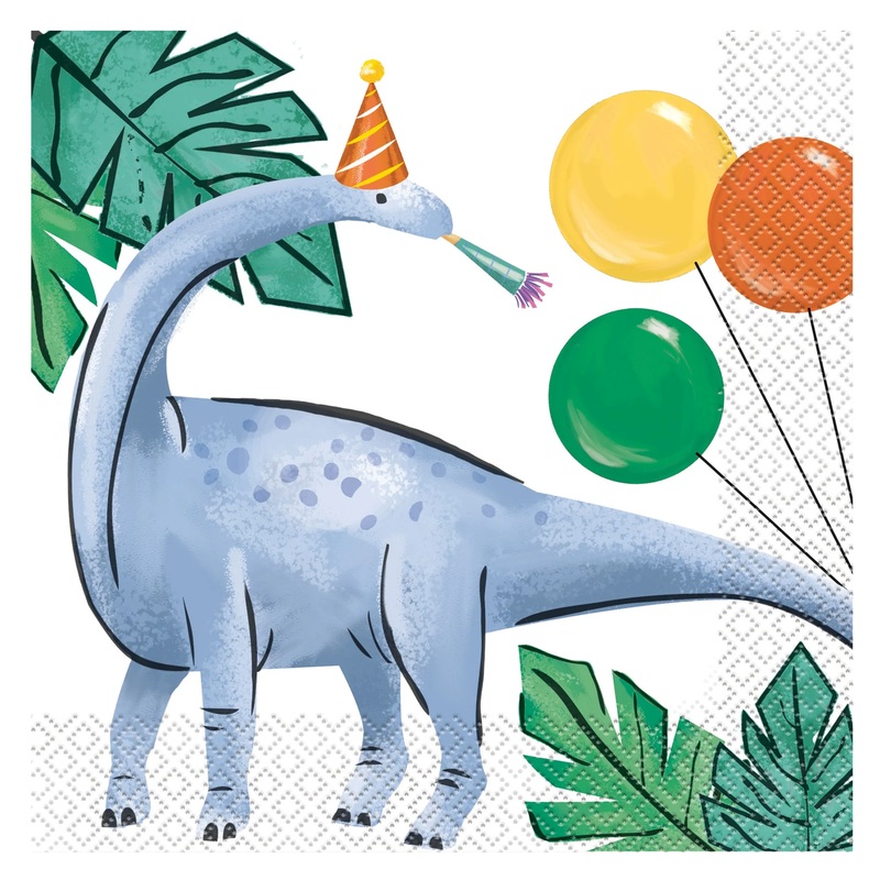Dinosaurs Luncheon Napkins, 16ct