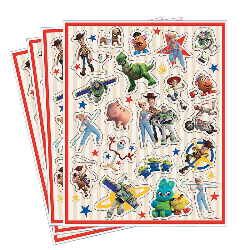 Disney Pixar Toy Story 4 Stickers 80 pcs