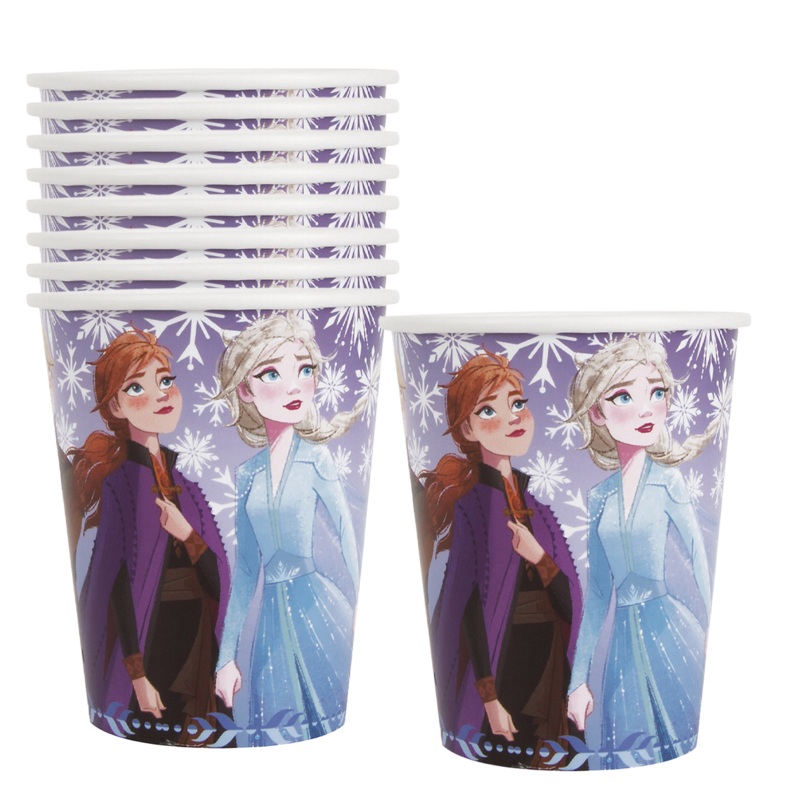Disneys Frozen II Elsa & Anna Paper Cups - 8 Ct.