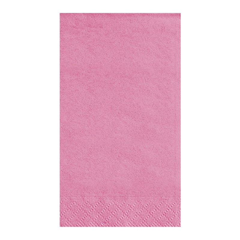 Hot Pink Solid Guest Towels, 20ct
