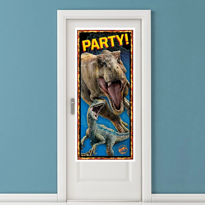 Jurassic World Birthday Door Poster