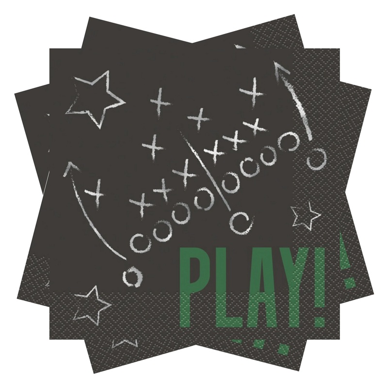 Kickoff Football "Play!" Luncheon Napkins, 16ct